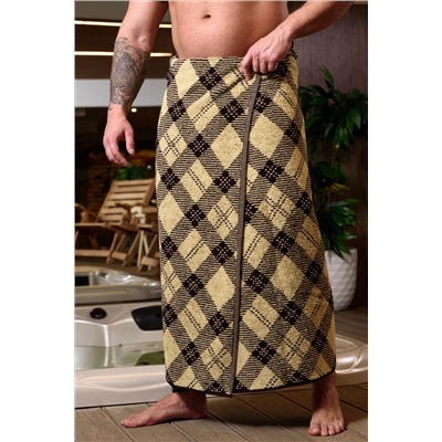 Полотенце махровое Шотландка