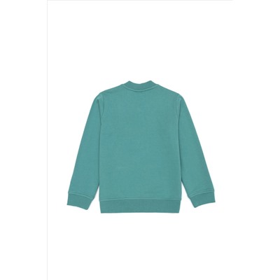 Erkek Çocuk Mint Sweatshirt