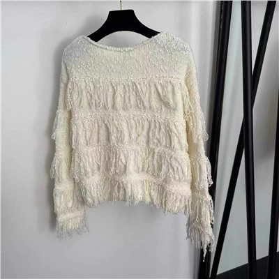 Женский свитер с кисточками   Chane*l