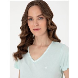 Mint Kısakollu Pijama Takımı