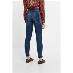 Pantalón vaquero skinny tobillero