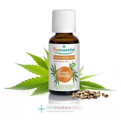 Puressentiel Huile Végétale Chanvre BIO 30 ml