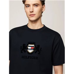 Футболка из  хлопка 2 цвета ТОММИ ХИЛФИГЕ*Р