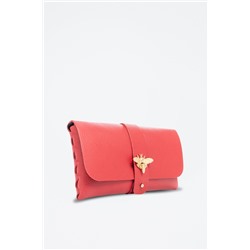 Bandolera de piel - Rojo - Firenze Artegiani