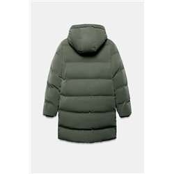 SEMI-LONG RUBBERISED WINDPROOF ANORAK