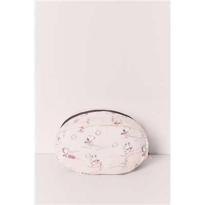 Neceser mediano rosa Snoopy