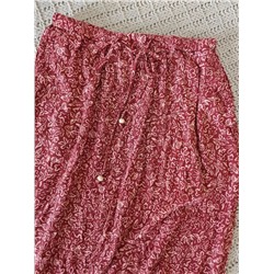 Лёгкая юбка с боковыми разрезами и карманами Ghand*a   Экспорт в Австралию