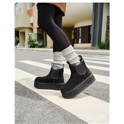 Зимние ботинки на толстой подошве  УГ*Г