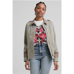 Parka con cenefas Amore
