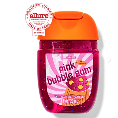Pink Bubble Gum PocketBac Hand Sanitizer