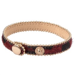 Damen Armband mit Leo-Muster