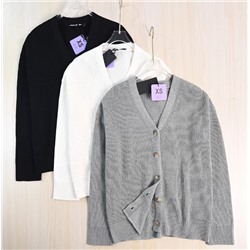 Качественный хлопковый вязаный кардиган