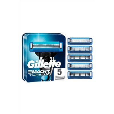 Gillette, Mach-3 Turbo Yedek 5'li