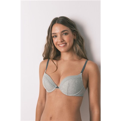 Sujetador push up GORGEOUS encaje verde