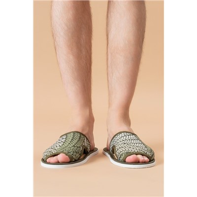 Тапки мужские с пробковой стелькой МТПО(пр)