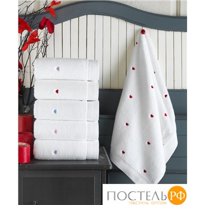 Полотенце Карвен "KALPLI NAKISLI" 50*90 1шт. микрокоттон НS 6015 gri/серый