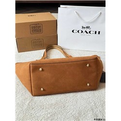 Шикарный замшевый шопер   COAC*H