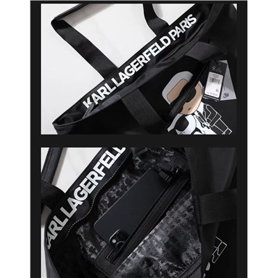 Женская нейлоновая сумка с принтом КАР*Л