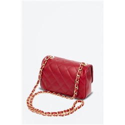 Bandolera de piel Burdeos y dorado - Firenze Artegiani