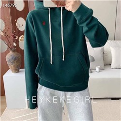 Теплая яркая толстовка худи Pol*o Ralp*h Laure*n 💙  Реплика 1:1