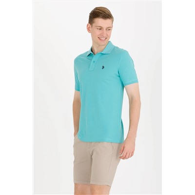 Erkek Mint Basic Polo Yaka Tişört