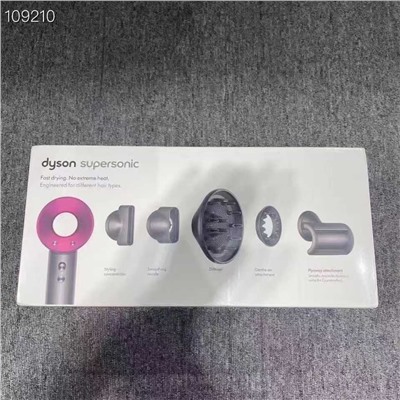 специальной цен Фен Dyson восьмого поколения.  Фен Dyson нового поколения Dyson Supersonic Фен с отрицательными ионами, импортный подарок для дома, Рекомендация HD08 Фиолетовый Красный  Список фенов Dyson HD08 Фен, воздушная насадка*5 (мягкая воздушная насадка*1, гладкая воздушная насадка*1, ветрогенерирующая воздушная насадка*1, диффузионная воздушная насадка*1, противолетящая воздушная насадка*1