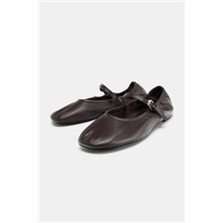 SOFT LEATHER BALLET FLATS