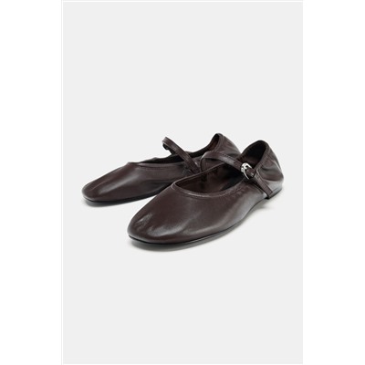 SOFT LEATHER BALLET FLATS