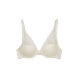 Sujetador halter encaje blanco INTUITIVE