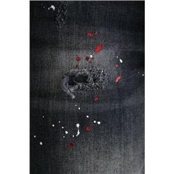 Vaquero skinny cinturón tela