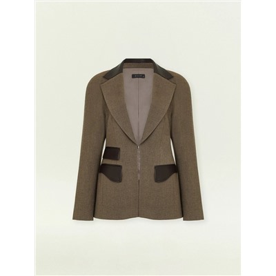 Жакет приталенного кроя, ML871/samba