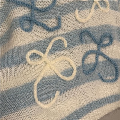 Женский кардиган нежно голубого цвета  Loew*e