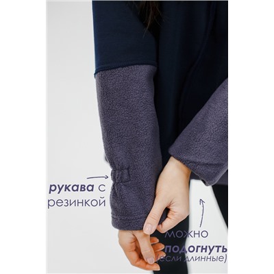 Толстовка женская с начесом