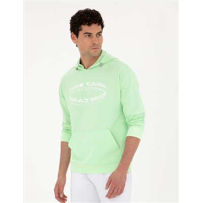 Fıstık Yeşili Regular Fit Sweatshirt