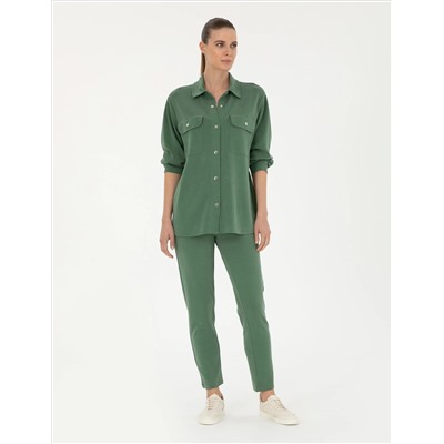 Yeşil Regular Fit Eşofman Altı