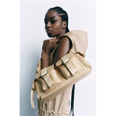 BOLSO HOMBRO BOLSILLOS