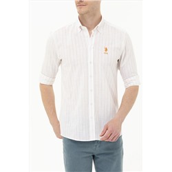 Erkek Kiremit Uzun Kollu Gömlek