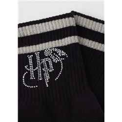 Kurze Sportsocken Harry Potter mit Strass