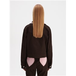 Jacke mit dekorativem Kragen