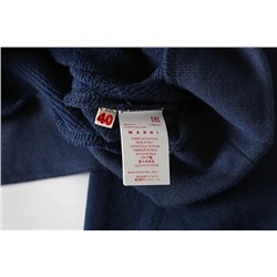 Мужская толстовка с капюшоном и ярким принтом на спине Marn*i