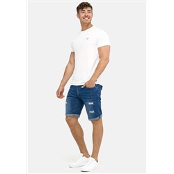 INDICODE JEANS INCADEN - Shorts vaqueros - blau