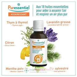 Puressentiel Huiles Essentielles pour Diffusion - Air Pur 30 ml