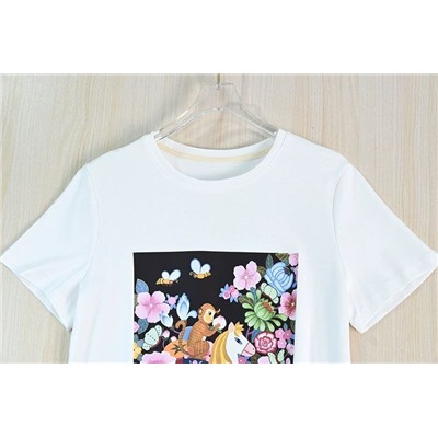 Женская футболка с ярким принтом АЙСИК*Л