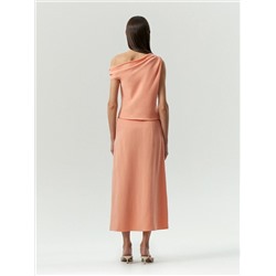 Топ с добавлением льна, B3198/dous