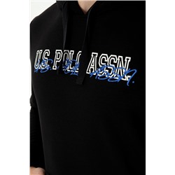 Erkek Siyah Sweatshirt