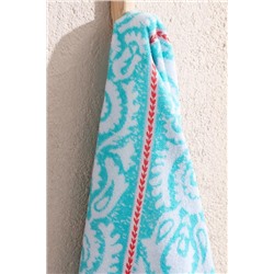 Herbert %100 Pamuk Plaj Havlusu - Mint Yeşili - 70x150 cm