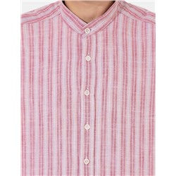 Gül Kurusu Slim Fit Uzun Kollu Gömlek