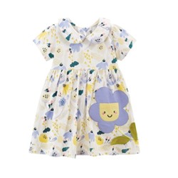 Летнее легкое платья из чистого хлопка