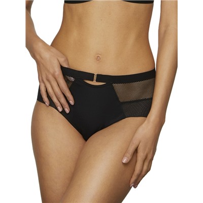 748/2-P LARA BLACK Трусы высокие KINGA