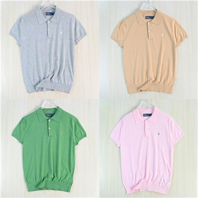 Женское трикотажное поло с коротким рукавом 9 цветов РАЛЬ*Ф Л